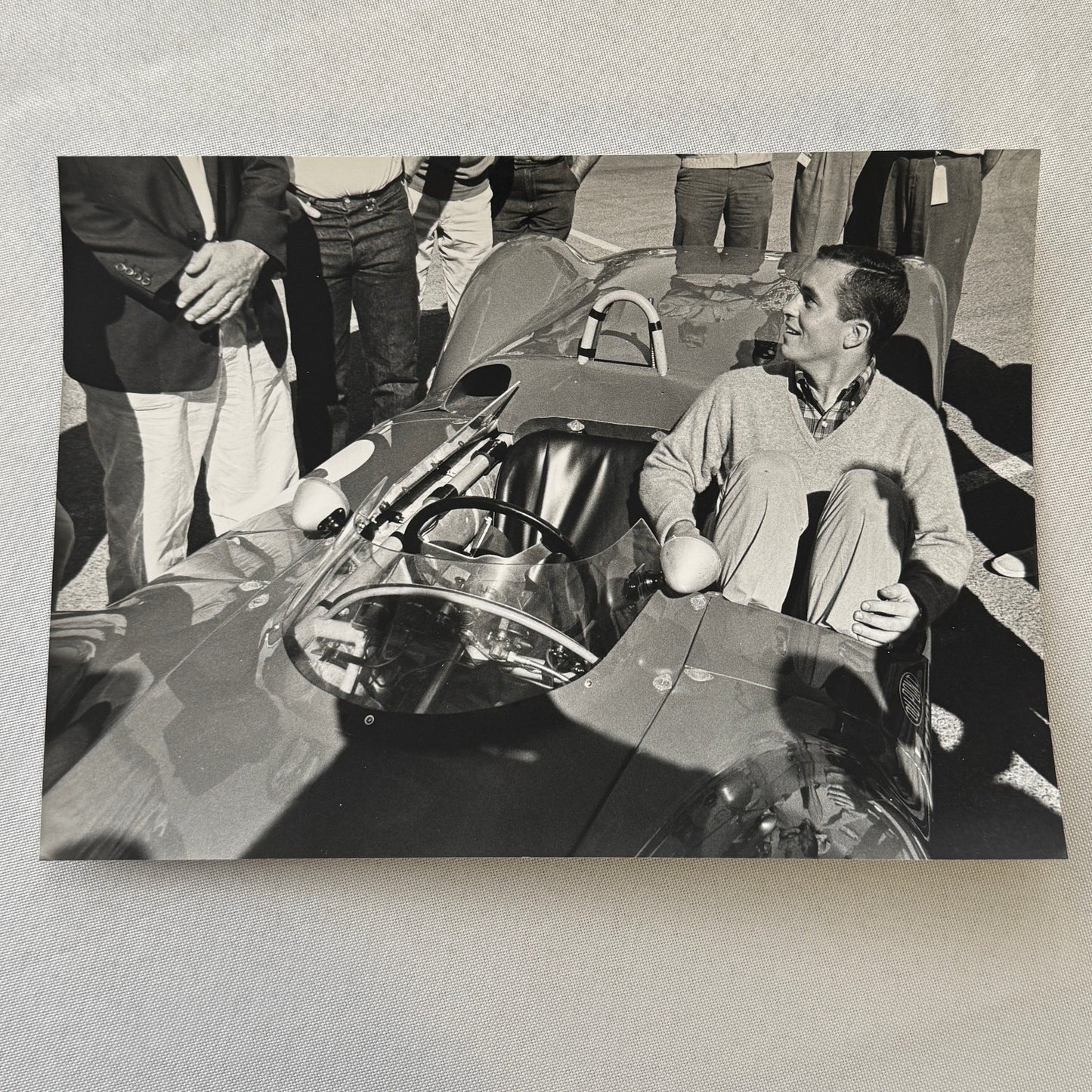 Vintage Racing Photo Roger Penske Zerex Special Times GP 1962 Modern Print