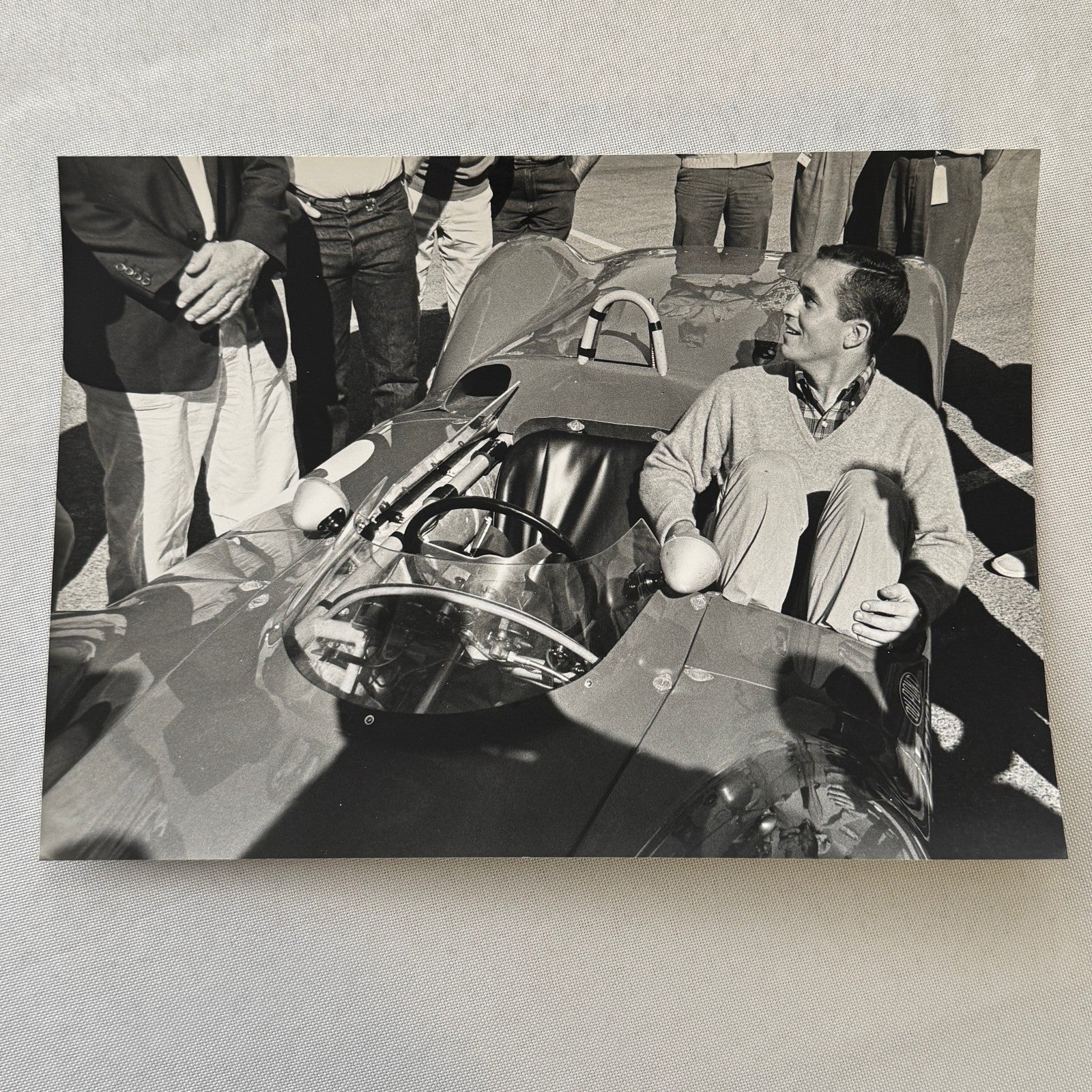 Vintage Racing Photo Roger Penske Zerex Special Times GP 1962 Modern Print