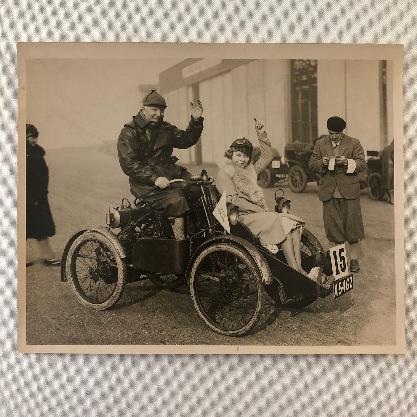 1931 Veteran Car Rally Press Photo Photograph Print Croydon Aerodome UK 