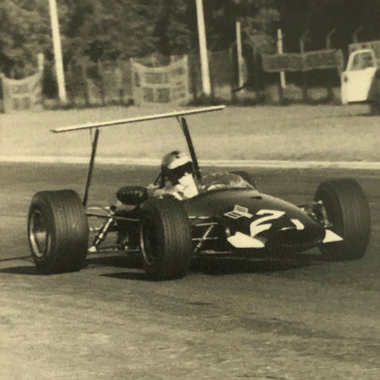 Vintage Grand Prix Racing Car Photo Photograph Print 