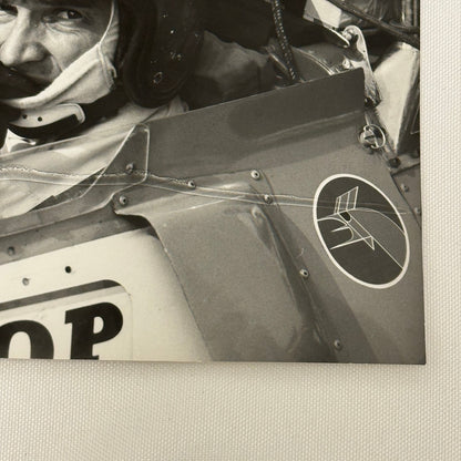 Vintage Racing Photo JP Beltoise 1969 German Grand Prix Motorsport Photograph