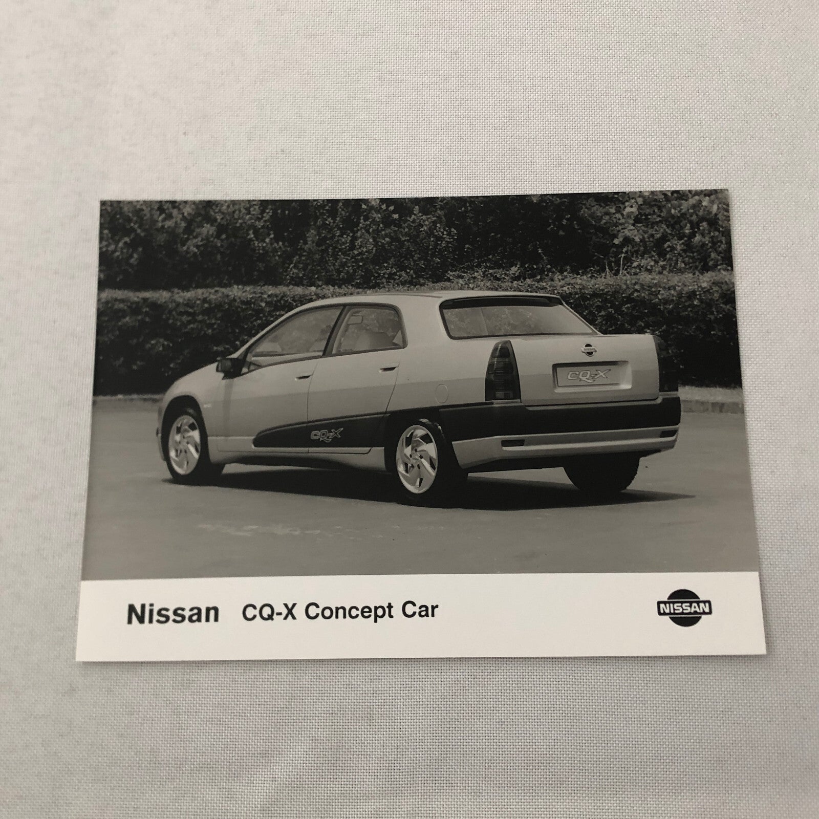 Nissan CQ-X Concept Car Prototype Factory Press Photo Photograph Print Lot 4x