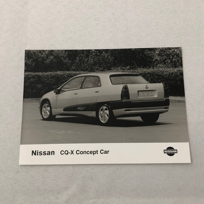 Nissan CQ-X Concept Car Prototype Factory Press Photo Photograph Print Lot 4x