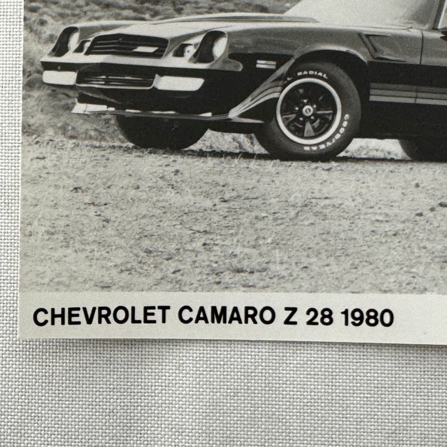 1980 Chevrolet Camaro Z28 Factory Press Publicity Photo Photograph Print Chevy