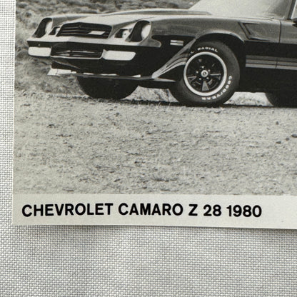 1980 Chevrolet Camaro Z28 Factory Press Publicity Photo Photograph Print Chevy