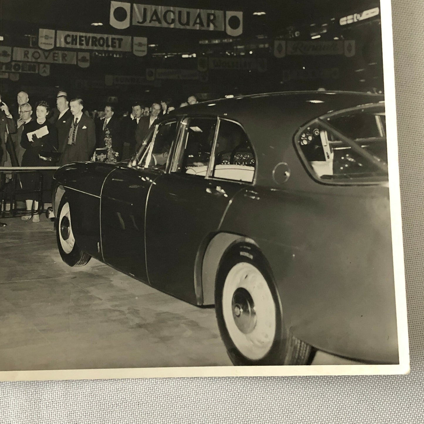 Vintage Bristol Car Earls Court Motor Show Photo Photograph Princesss Margaret
