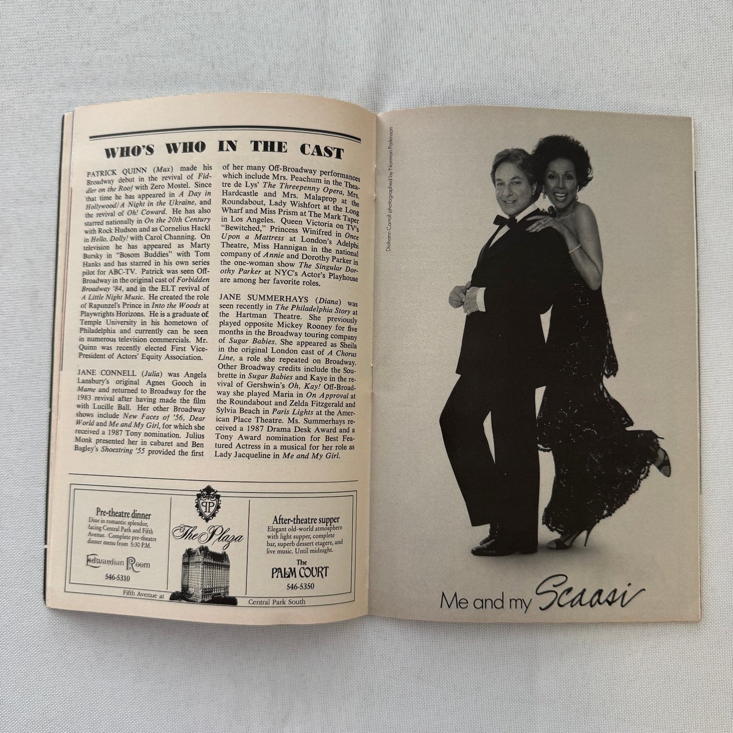 Lend Me A Tenor Cast Signed Program Playbill 1990 6x Signatures