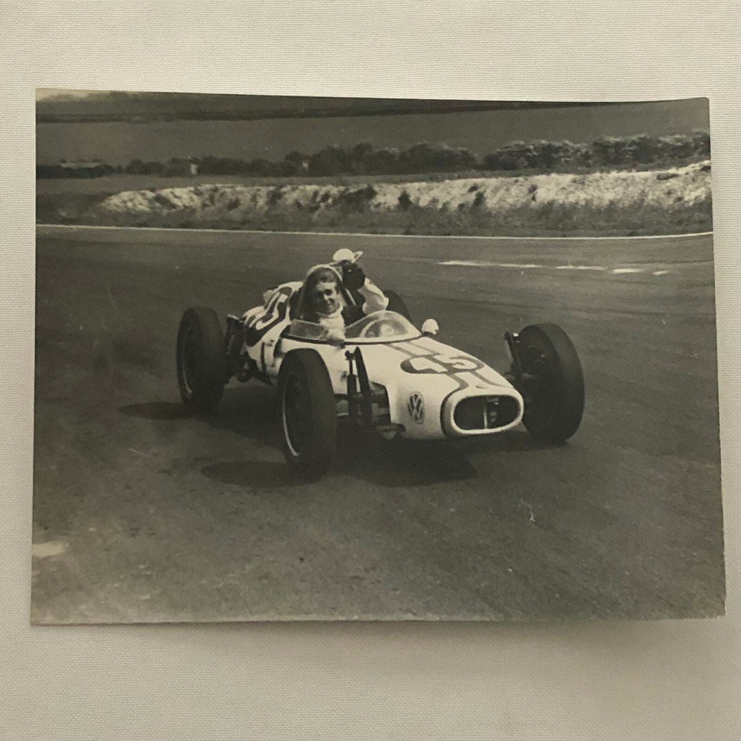 Vintage Grand Prix Racing Car Photo Photograph Print - Volkswagen VW