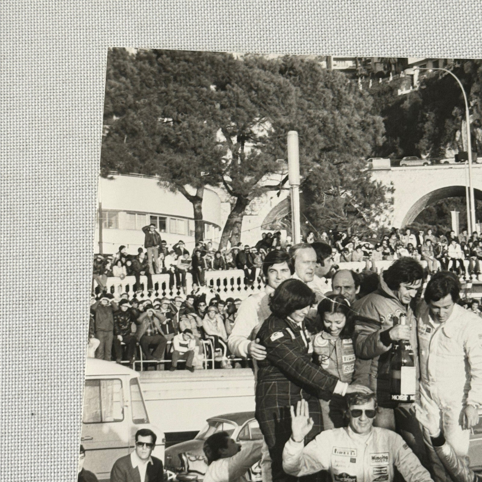 1980 Rallye Monte Carlo Press Photo Photograph DPPI Fiat 131 Abarth Car