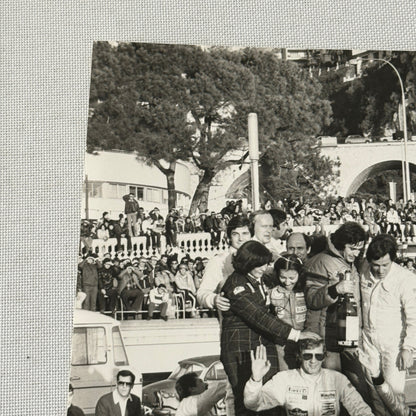 1980 Rallye Monte Carlo Press Photo Photograph DPPI Fiat 131 Abarth Car