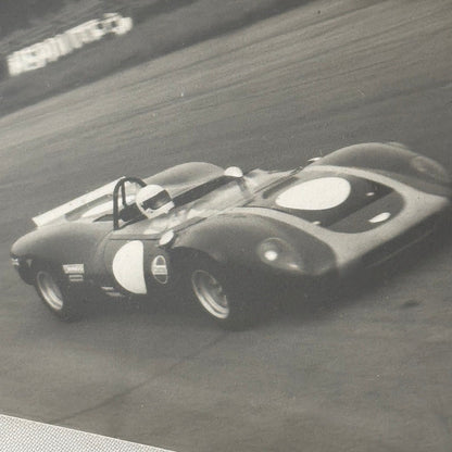 Vintage Racing Car Photo Photograph Print Chevron Car Motorsport Race