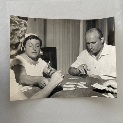 Juan Manuel Fangio Retirement Vacation Holiday Italian Press Photo F1 Racing