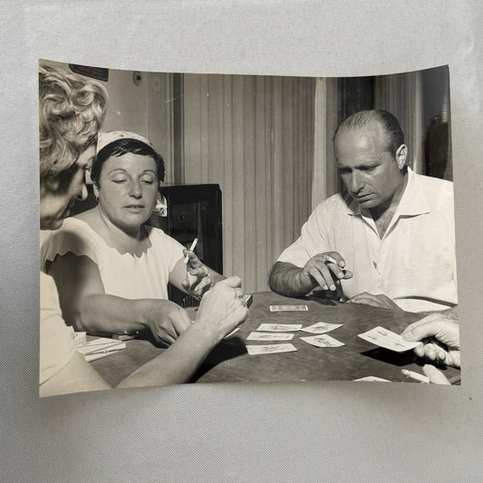 Juan Manuel Fangio Retirement Vacation Holiday Italian Press Photo F1 Racing