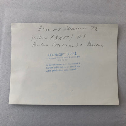 Vintage Racing Photo Photograph Peter Gethin BRM McLaren Denny Hulme 1972