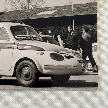 Vintage Fiat 600 Modified Racing Car Photo Photograph Print