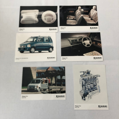 1997 Suzuki Wagon R Press Kit German Brochure Diskette 35mm Slides Photos