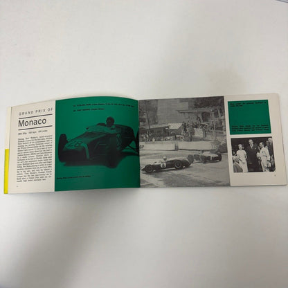 1960 BP Racing Brochure Grand Prix Formula 2 Stirling Moss Mike Hailwood Bike +