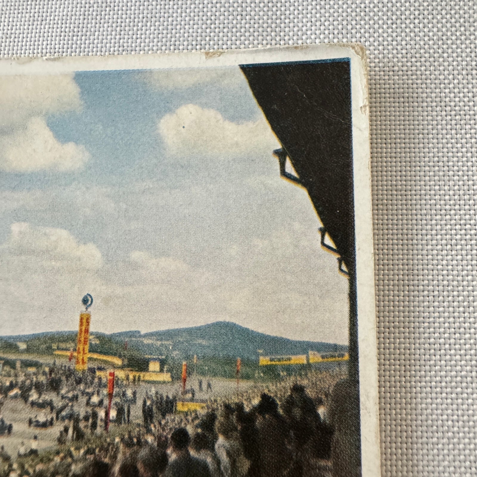 Vintage Nurburgring Race Track Racing Postcard Post Card German