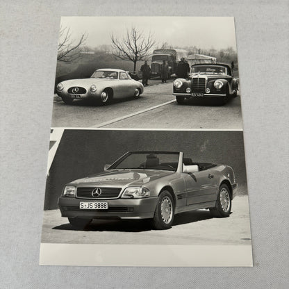 Mercedes Benz SL 40th Anniversary Factory Press Photo Photograph