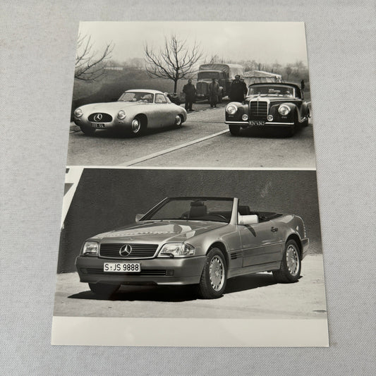 Mercedes Benz SL 40th Anniversary Factory Press Photo Photograph