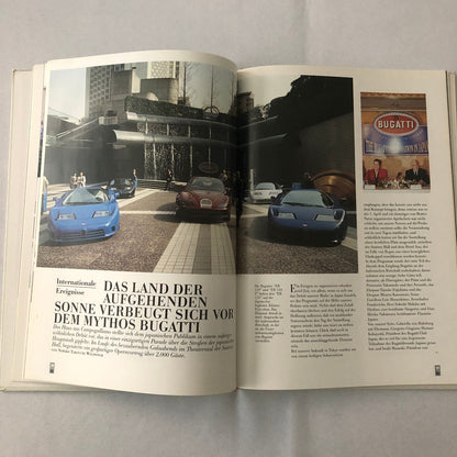 1993 Bugatti Car Book Magazine Journal German Text Vintage Cars +