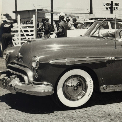 Vintage Indy 500 Racing Photo Oldsmobile 88 Official Pace Car Photograph