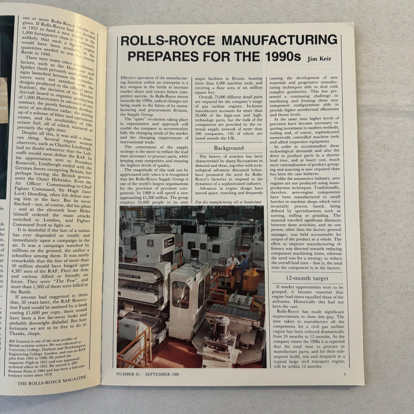 Rolls Royce Magazine Aircraft and Marine Engine Lot 6x 1989 - 1993