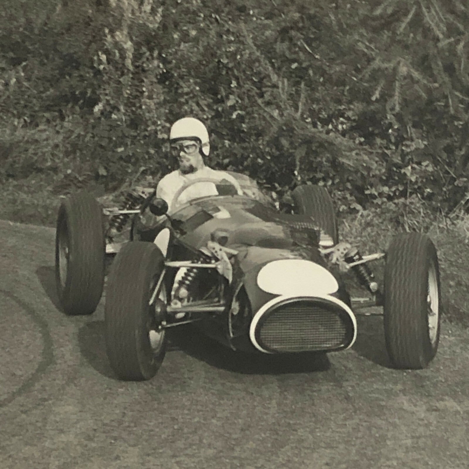 Vintage Racing Car Photo Photograph Print - Motoring News Press Image 