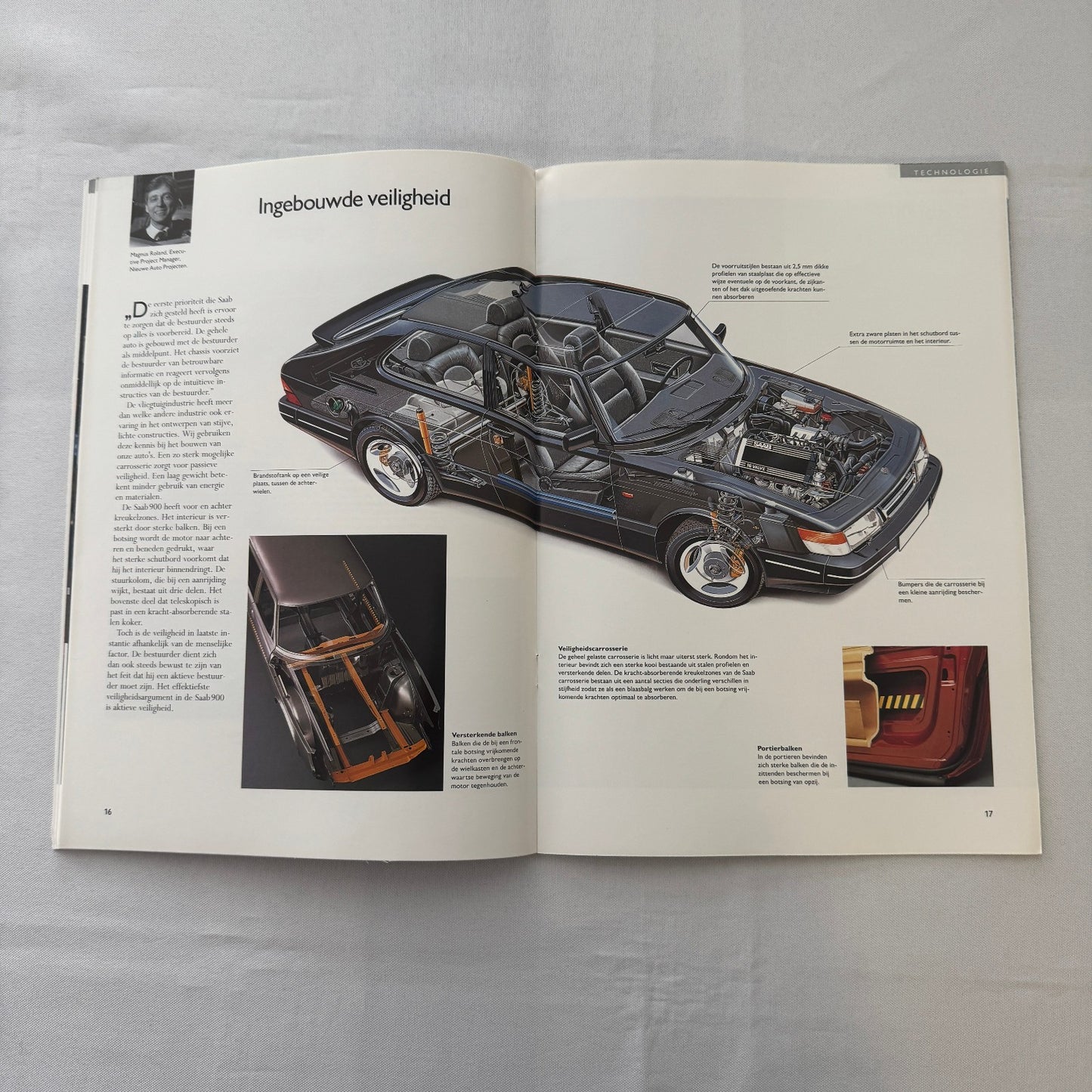 1992 Saab 900 Car Sales Brochure Catalog 900i 900 Cabriolet 900 Turbo DUTCH