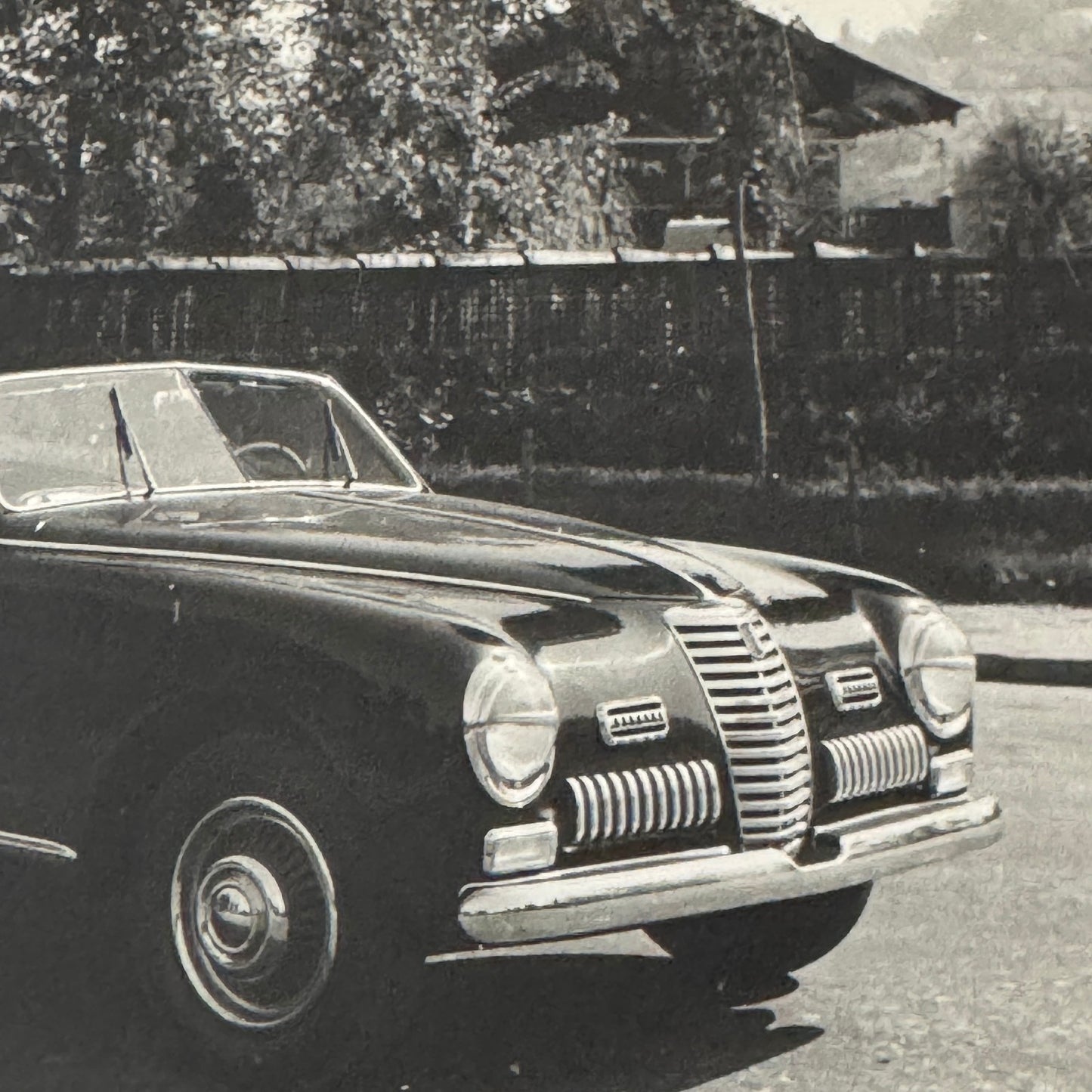 Carrozzeria Pininfarina Fiat 1100 Coachbuilder Car Factory Photo Photograph