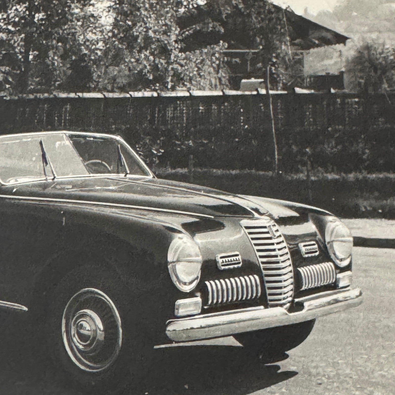 Carrozzeria Pininfarina Fiat 1100 Coachbuilder Car Factory Photo Photograph