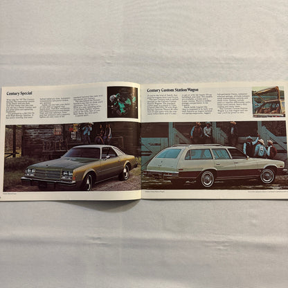 1976 Buick Car Sales Brochure Catalog Regal Century LeSabre Estate Wagon Riviera