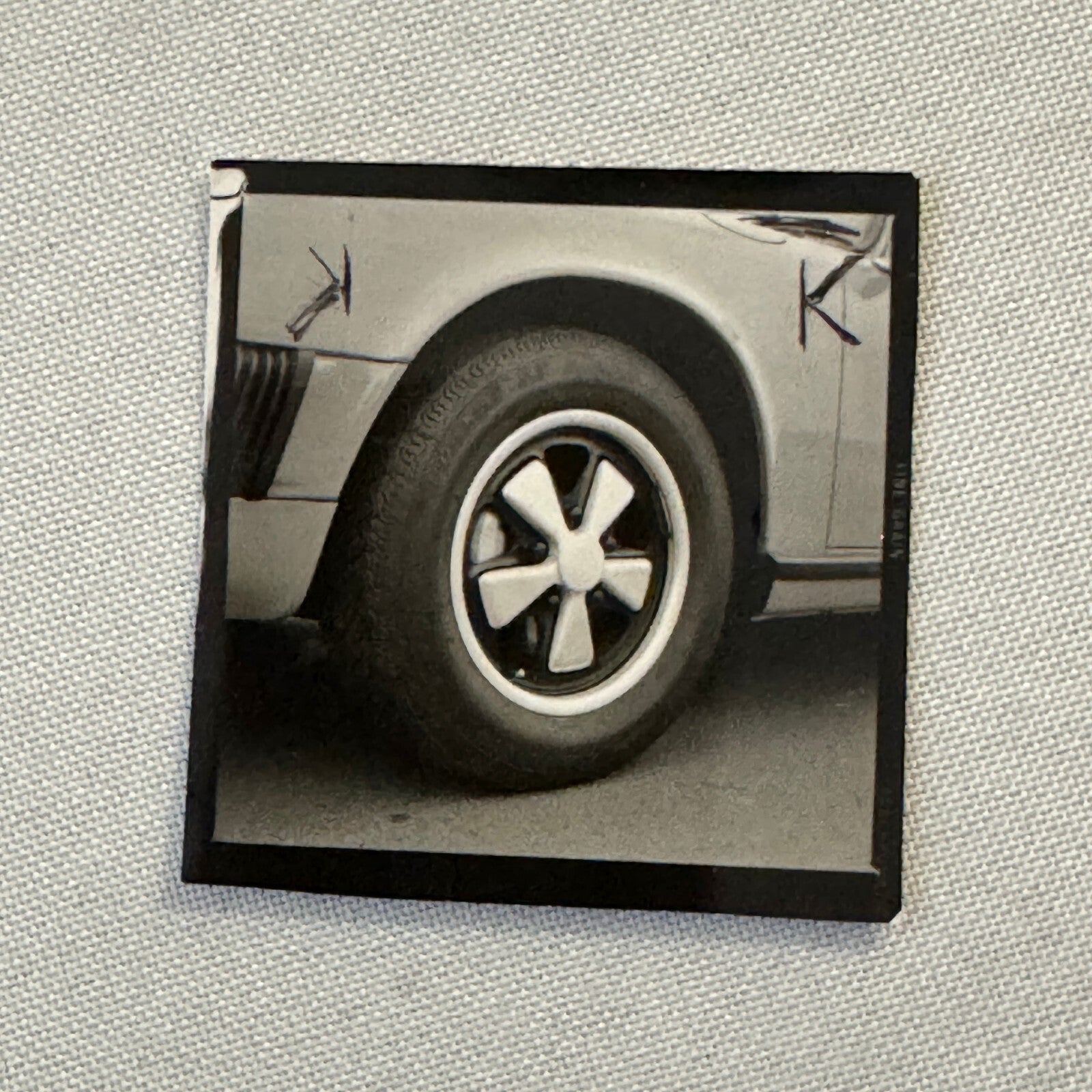 Porsche 911 Car Photo Photograph Lot of 6x Fuch Wheels Likely Used in Print