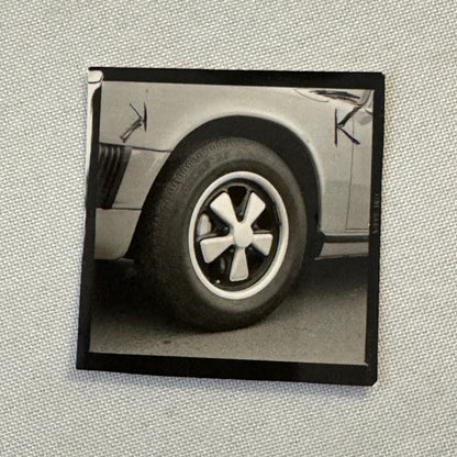 Porsche 911 Car Photo Photograph Lot of 6x Fuch Wheels Likely Used in Print