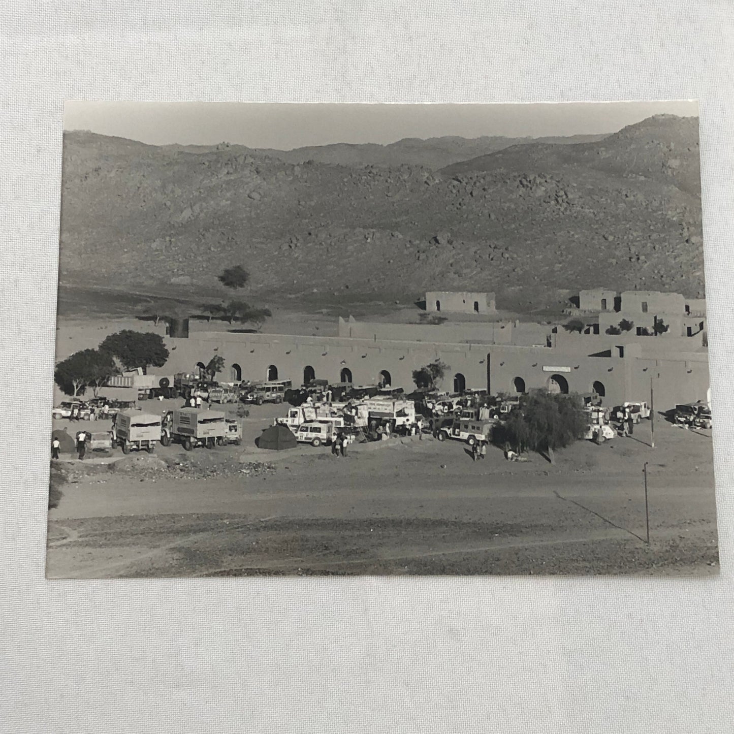 1980 Transafrica Rally Rallye Photo Photograph DPPI Trucks Africa