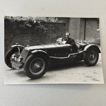Vintage Racing Photo Maserati 1948 John Crampton Modern Print