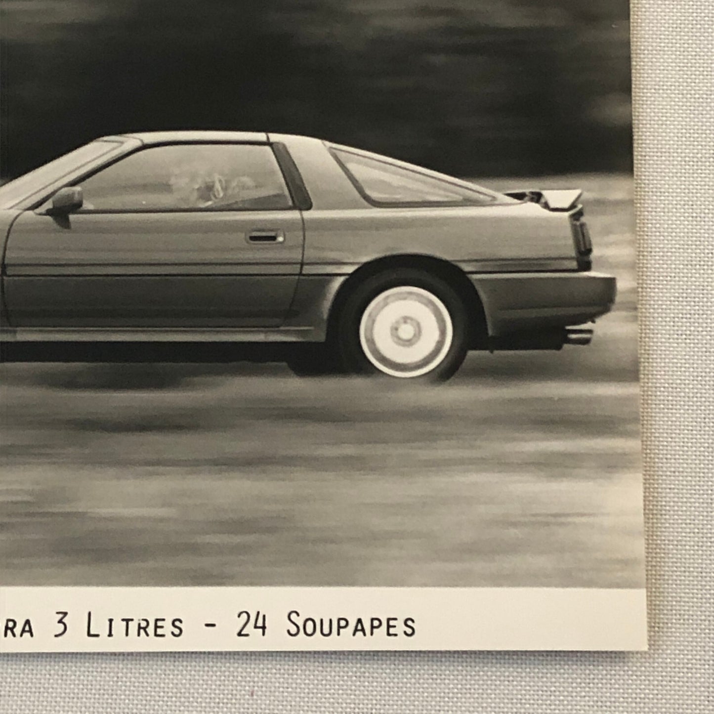 Toyota Supra Car Factory Press Photo Photograph Print