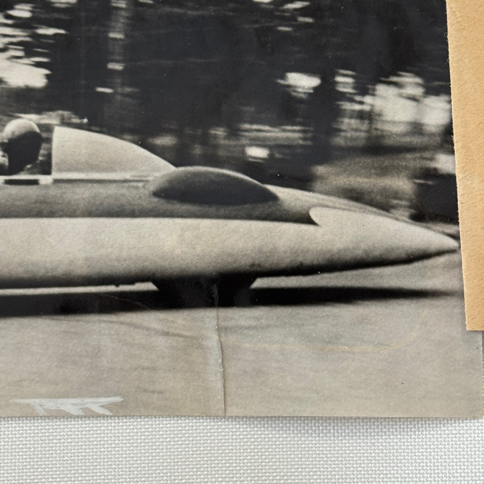 Swesda Zvezda Streamliner Soviet Land Speed Record Car Streamlined Press Photo