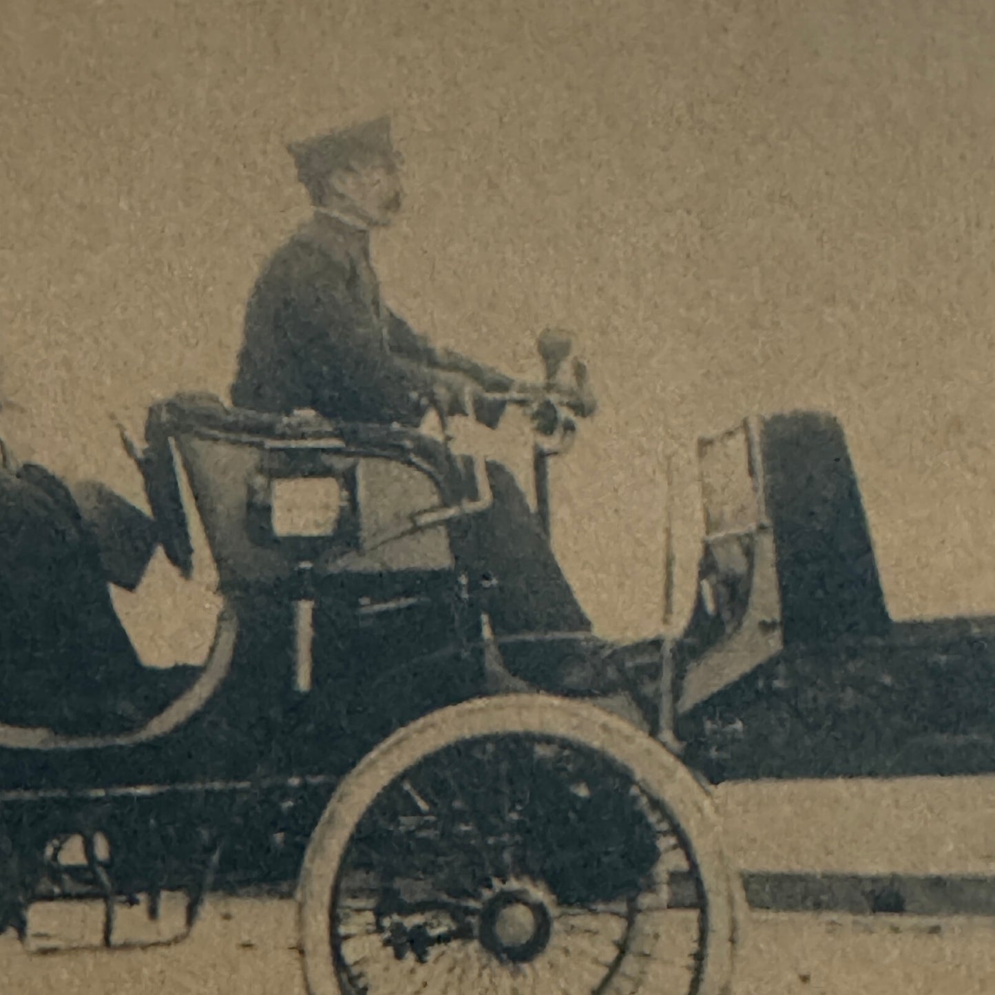 Vintage Car Automobile Real Photo Postcard Postcard RPPC Italian