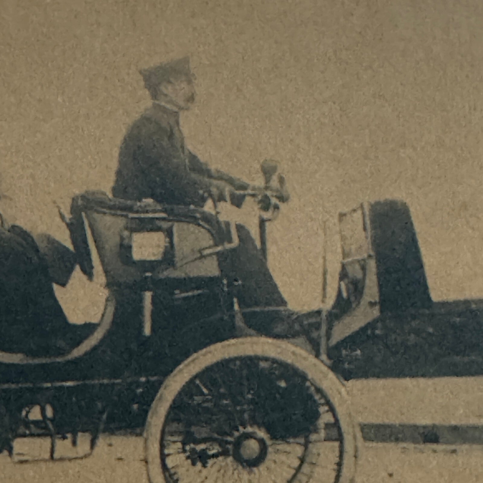Vintage Car Automobile Real Photo Postcard Postcard RPPC Italian