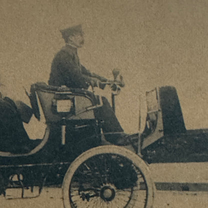 Vintage Car Automobile Real Photo Postcard Postcard RPPC Italian