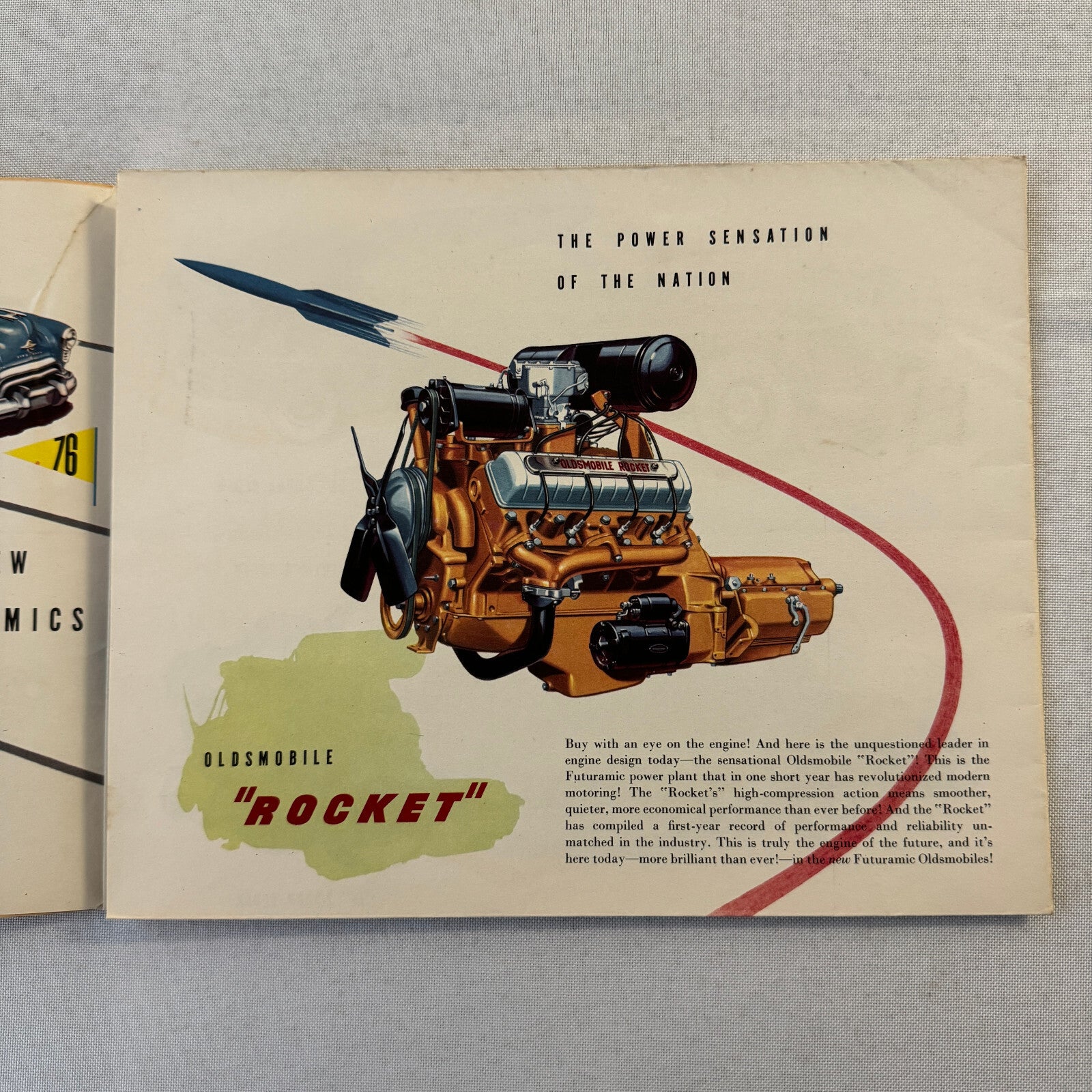 Oldsmobile Sales Brochure Catalog 76 88 98 Coupe Sedan Convertible 1950 1951