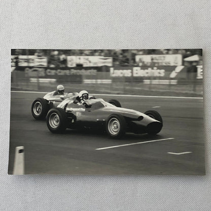 Vintage Racing Photo Photograph BRM Silverstone