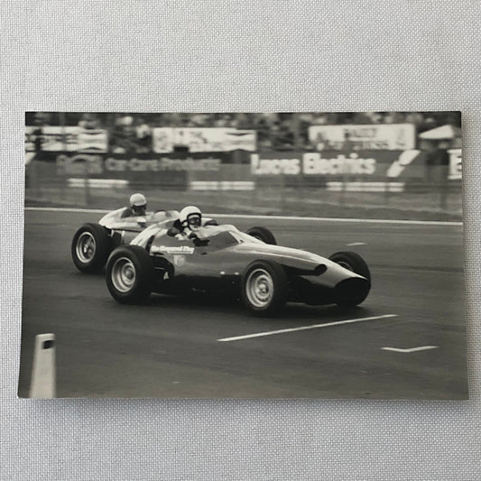 Vintage Racing Photo Photograph BRM Silverstone