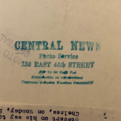 Vintage Press Photo Photograph  Military Trial Noman Baillie Stewart London