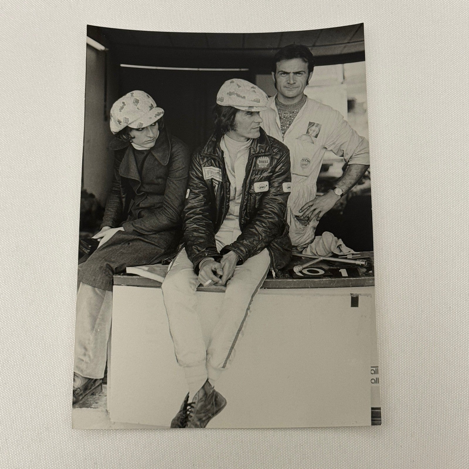 Vintage Racing Photo 1971 Madrix F2 Race Driver Arturo Merzario Motorsport