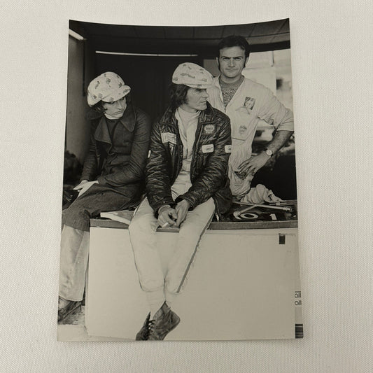 Vintage Racing Photo 1971 Madrix F2 Race Driver Arturo Merzario Motorsport