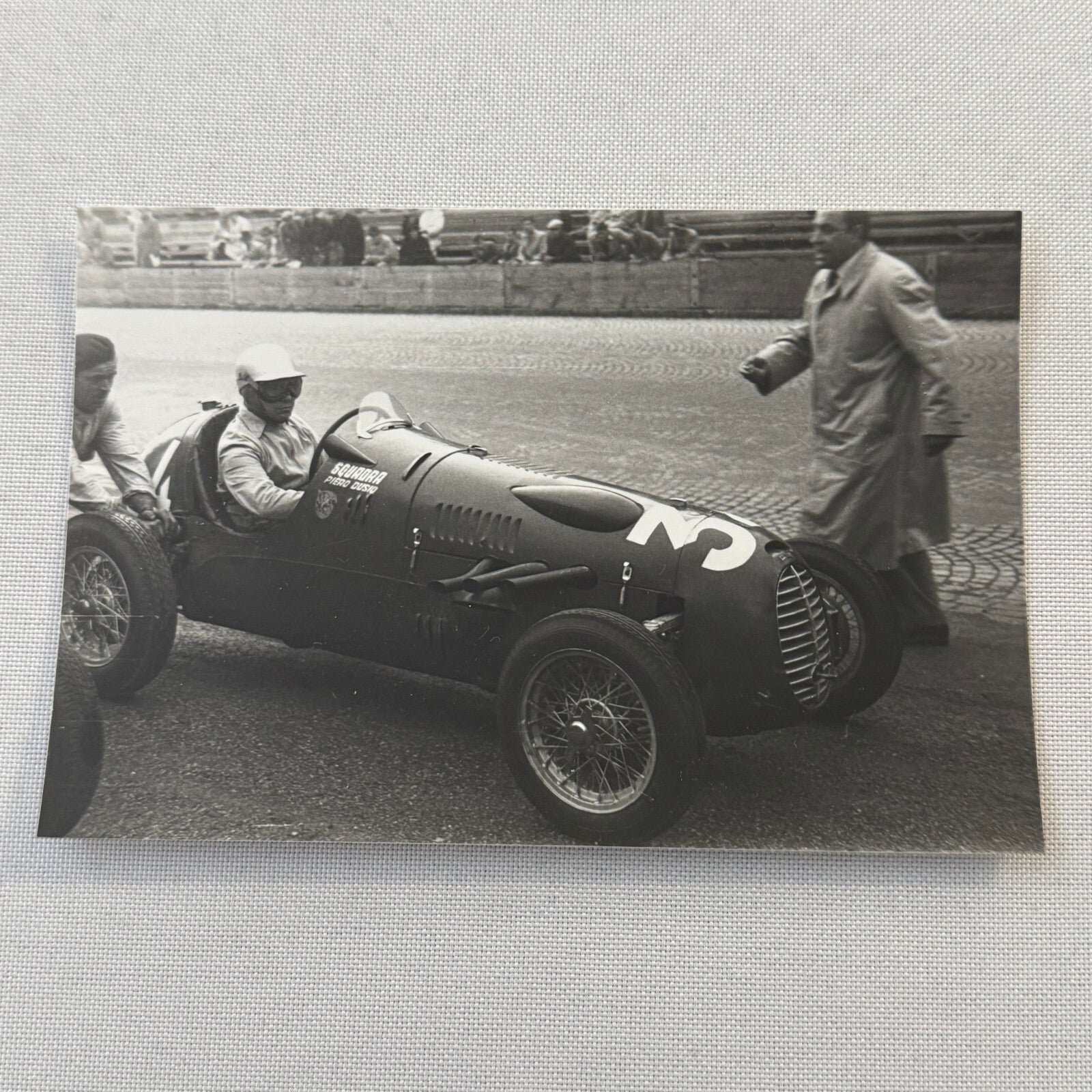 Piero Taruffi Cisitalia D46 1100 Racing Photo Photograph Modern Print
