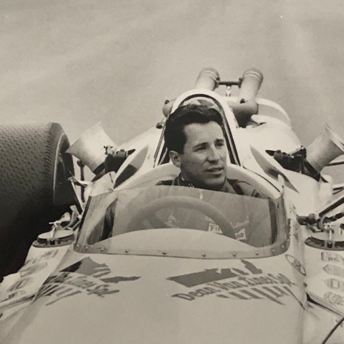 Mario Andretti Indianapolis 500 Indy 500 Racing Photo Photograph 1967 Ford