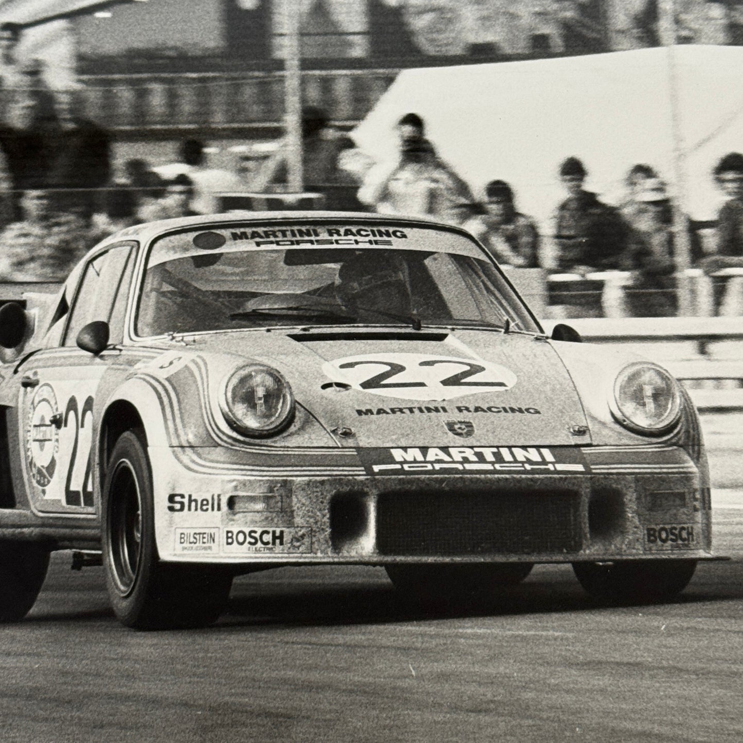 Porsche 935 Martini Racing Car Vintage Photo Photograph Print